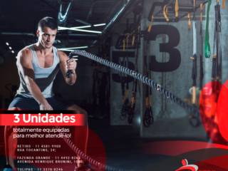 3 UNIDADES DISPONÍVEIS PARA VOCÊ!