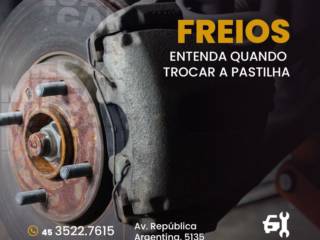 Saiba quando trocar as pastilhas de freio