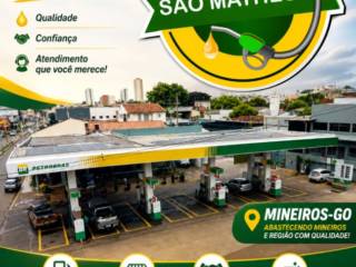 Muito mais que um posto: sua parada de confiança em Mineiros!