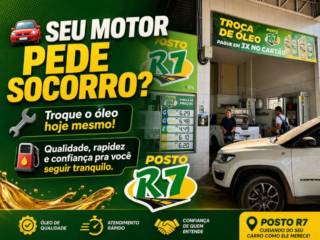 Sua melhor parada é no Posto R7!
