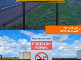 Placas de Sinalização que Orientam e Valorizam