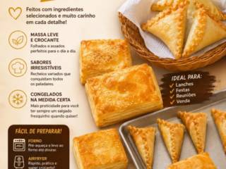 Praticidade que já chega pronta para o seu momento de fome