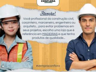 Você profissional, escolha a Conflora Agromadeiras, referência em Mineiros!