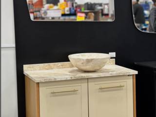 Um novo visual para o seu banheiro! Venha para a Construmais em Mineiros