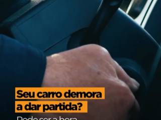 Seu carro está demorando para dar partida? Fique atento à bateria