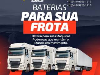 Sua frota precisa de potência para não parar! Conte com a Baterauto em Mineiros 