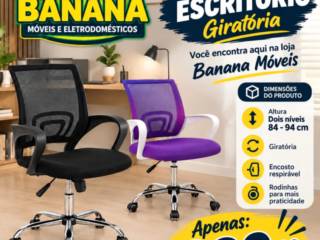 Mais Conforto para Trabalhar e Estudar: Cadeiras de Escritório no Banana Móveis em Mineiros