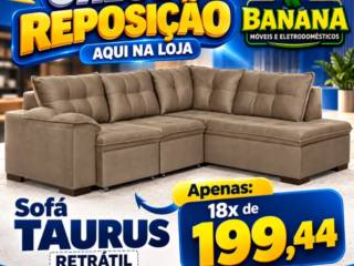 Transforme Sua Sala em um Espaço de Conforto com os Sofás Retráteis do Banana Móveis em Mineiros