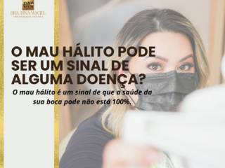 O mau hálito pode ser sinal de alguma doença?
