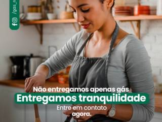 Cada Entrega Leva Mais do que Gás, Leva Cuidado