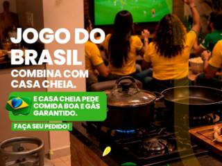 Torça tranquilo e com o gás em dia, conte com o Gás Rocha Farias!