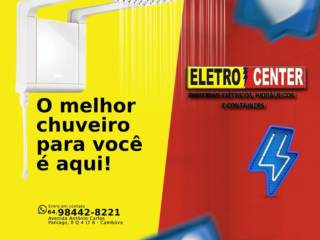 Chuveiros para Todos os Estilos: Encontre o Seu na Eletro Center em Mineiros