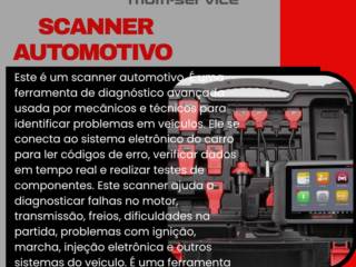Conheça o Scanner Automotivo, Novidade na Nova GF Mult-service!