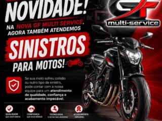  Novo serviço na Nova GF Multi Service: reparos para sinistros de moto