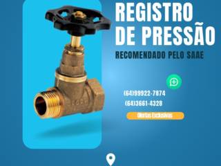 Precisa de Registro de Pressão de Água? A Graia em Mineiros Tem a Solução!