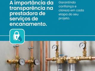 A importância da transparência na prestadora de serviços de encanamento