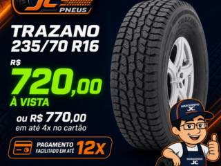 Mais Segurança na Estrada com o Pneu Trazano 235/70 R16