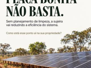 Placa solar bem instalada também precisa ser pensada para a manutenção