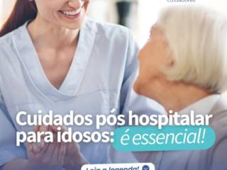 Cuidado pós hospitalar para idosos: é essencial