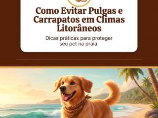 Como Evitar Pulgas e Carrapatos em Climas Litorâneos