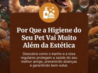 Por Que a Higiene do Seu Pet Vai Muito Além da Estética