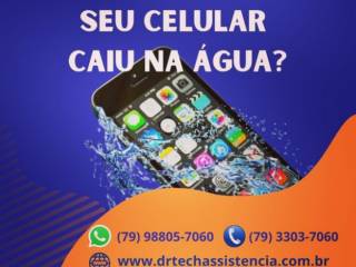 Seu celular caiu na água? 