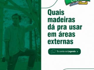Madeiras para áreas externas