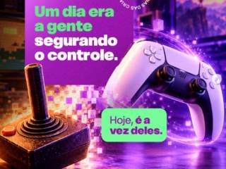 Um dia era a gente segurando o controle, hoje são eles!