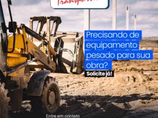 Está em busca de equipamento pesado para a sua obra? Conte com o Cangerê Transportes 