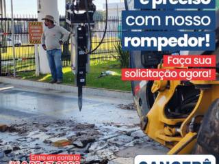 Eficiência e Precisão: Conheça o Nosso Rompedor, Para uma Demolição Precisa e Segura!