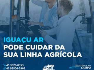 A Iguaçu Ar pode cuidar da sua linha agrícola!