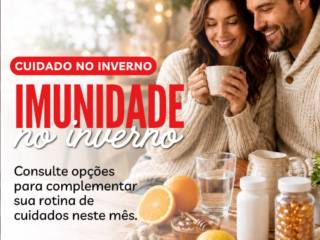 No inverno, sua imunidade também merece atenção!