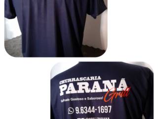 Camiseta para a empresa Churrascaria Paraná