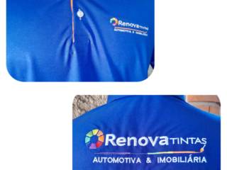 Camiseta Polo para a empresa Renova Tintas