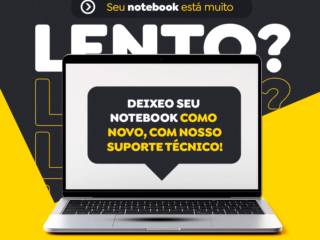 Notebook com problema? Nosso suporte técnico resolve sem dor de cabeça em Mineiros