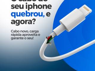 O Cabo do Seu iPhone Quebrou, e Agora?