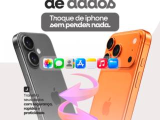 Transfira os dados do seu iphone com qualidade e segurança!