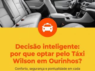 Decisão inteligente: por que optar pelo Táxi Wilson em Ourinhos?