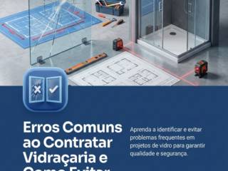 Erros Comuns ao Contratar Vidraçaria e Como Evitar