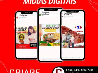 Peças para mídias digitais