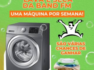 É hoje o primeiro sorteio da LAVA E SECA