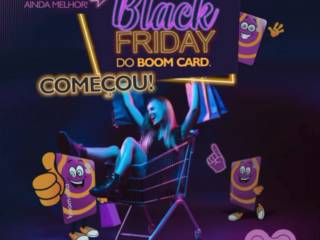 Black Friday do Boom Card