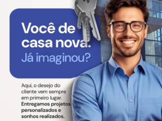 Você de casa nova, já imaginou?