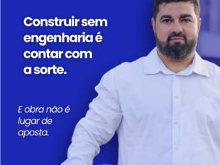 Construir sem engenharia é contar com a sorte, e obra não é lugar de aposta!