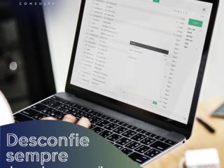 Desconfie de qualquer email