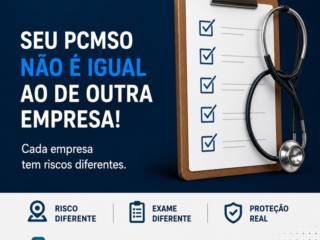  Seu PCMSO não pode ser genérico
