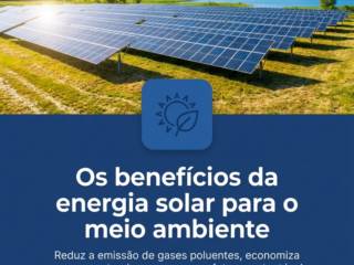 Os benefícios da energia solar para o meio ambiente