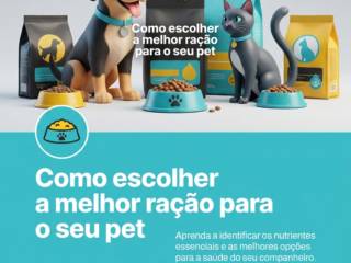 Como escolher a melhor ração para o seu pet