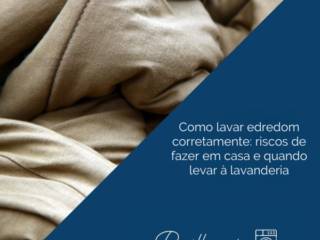 Como lavar edredom corretamente: riscos de fazer em casa e quando levar à lavanderia