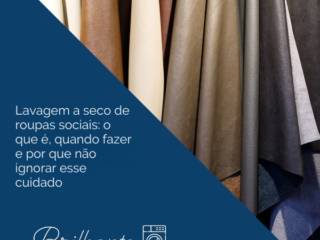 Lavagem a seco de roupas sociais: o que é, quando fazer e por que não ignorar esse cuidado